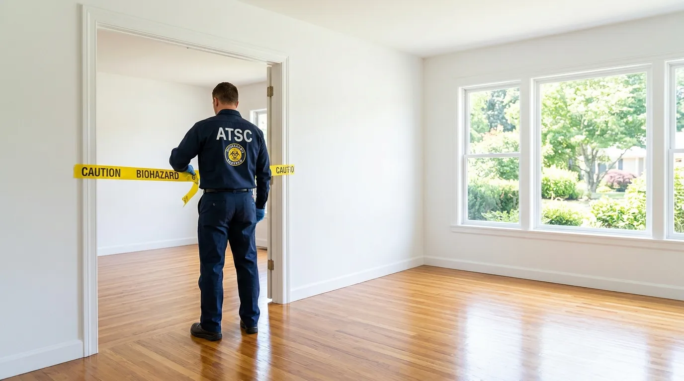 Certified biohazard cleanup crew performing Crime Scene Cleanup in Port Isabel