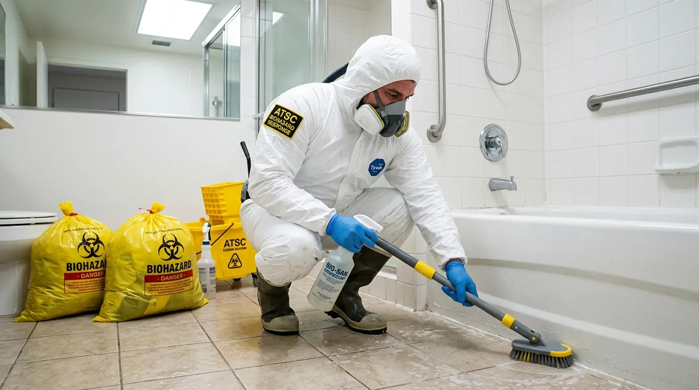 Decontamination equipment deployed for Blood Cleanup in Port Isabel